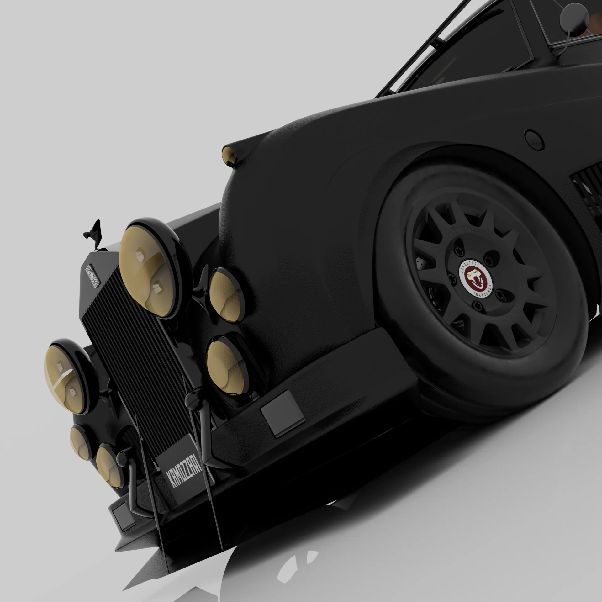 Black Pig render 2