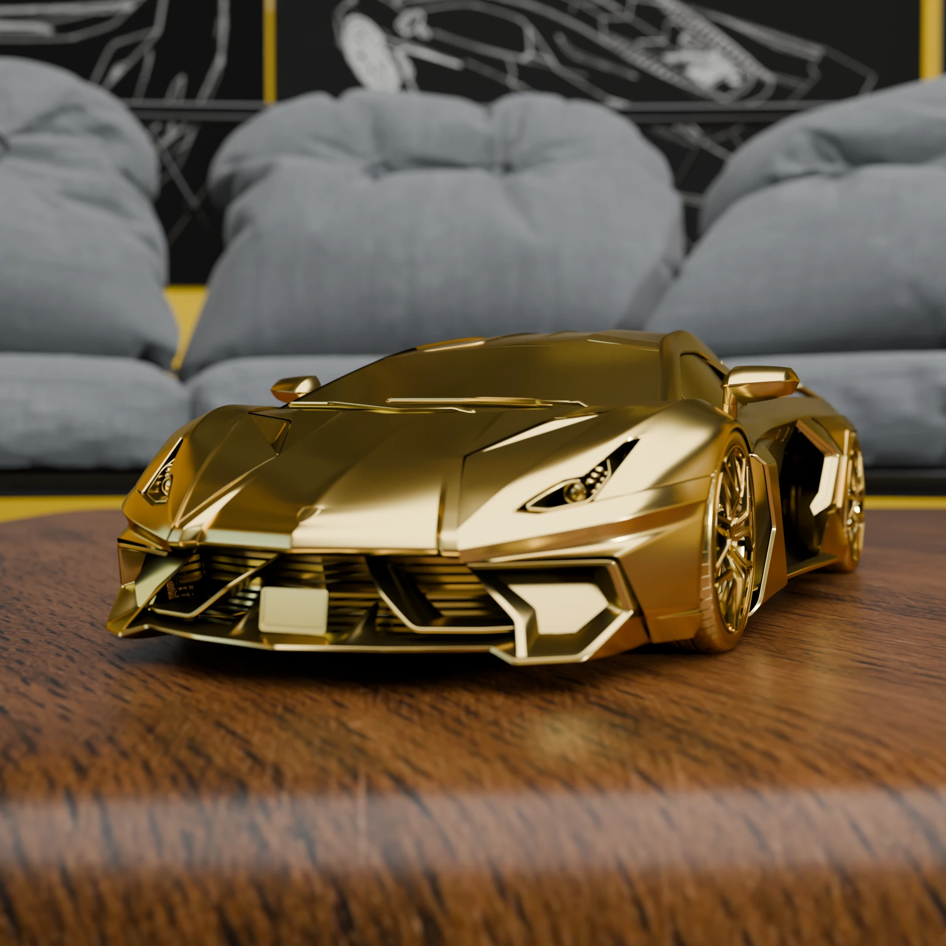 Lambo Concept render 4