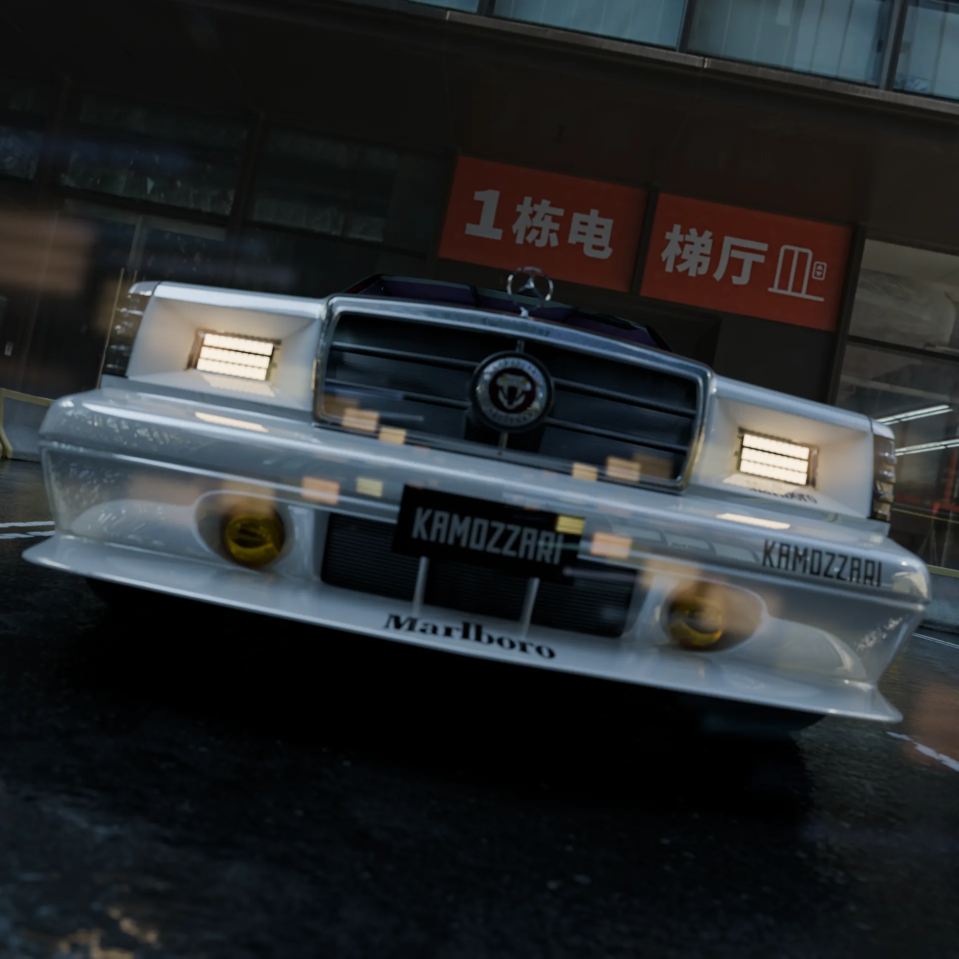 Mercedes 190 EVO render 9