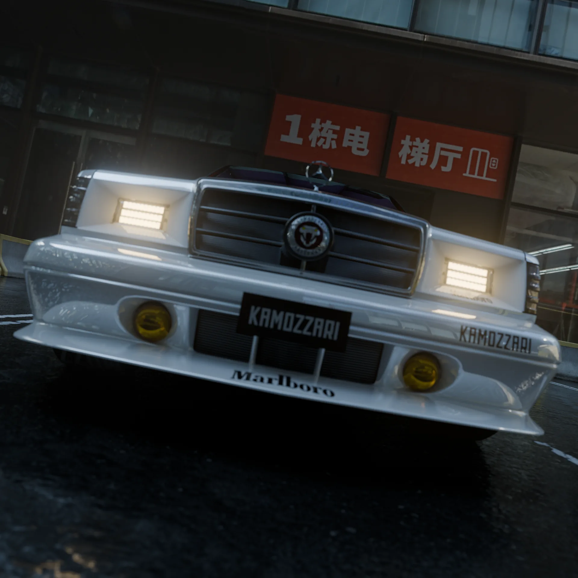 Mercedes 190 EVO render 2