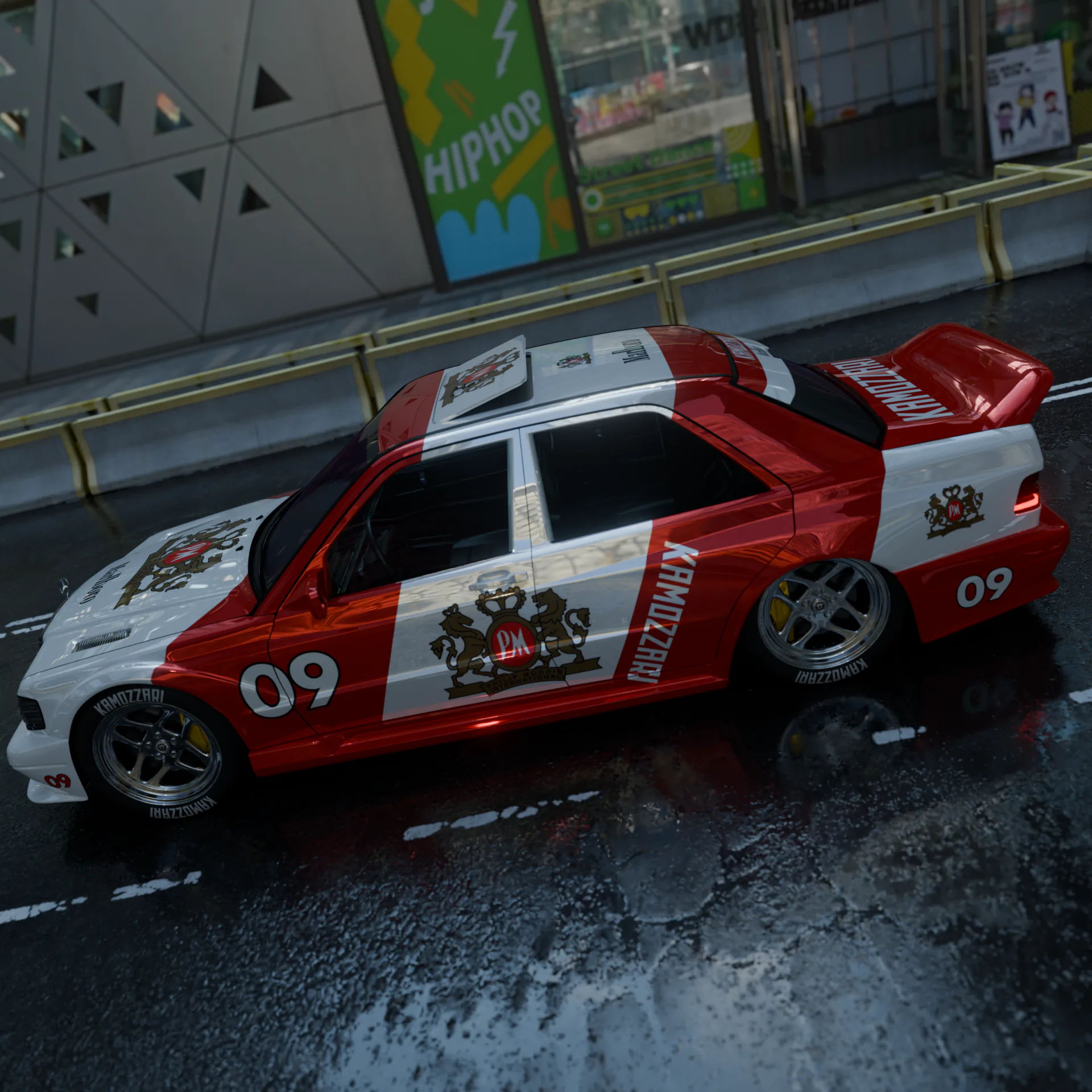 Mercedes 190 EVO render 7