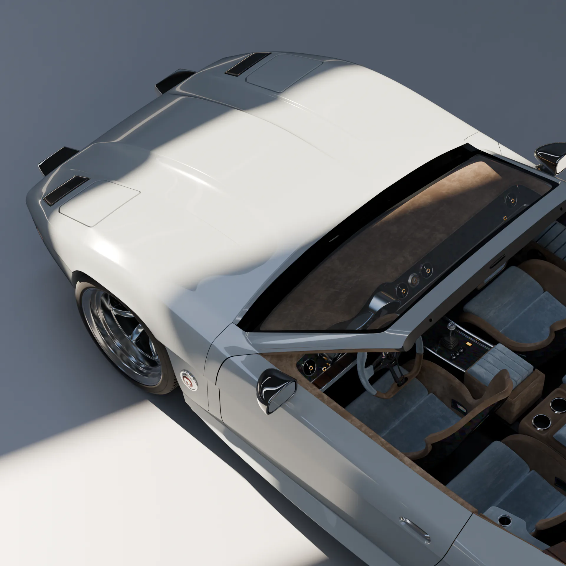 Custom Classic Cabriolet render 3