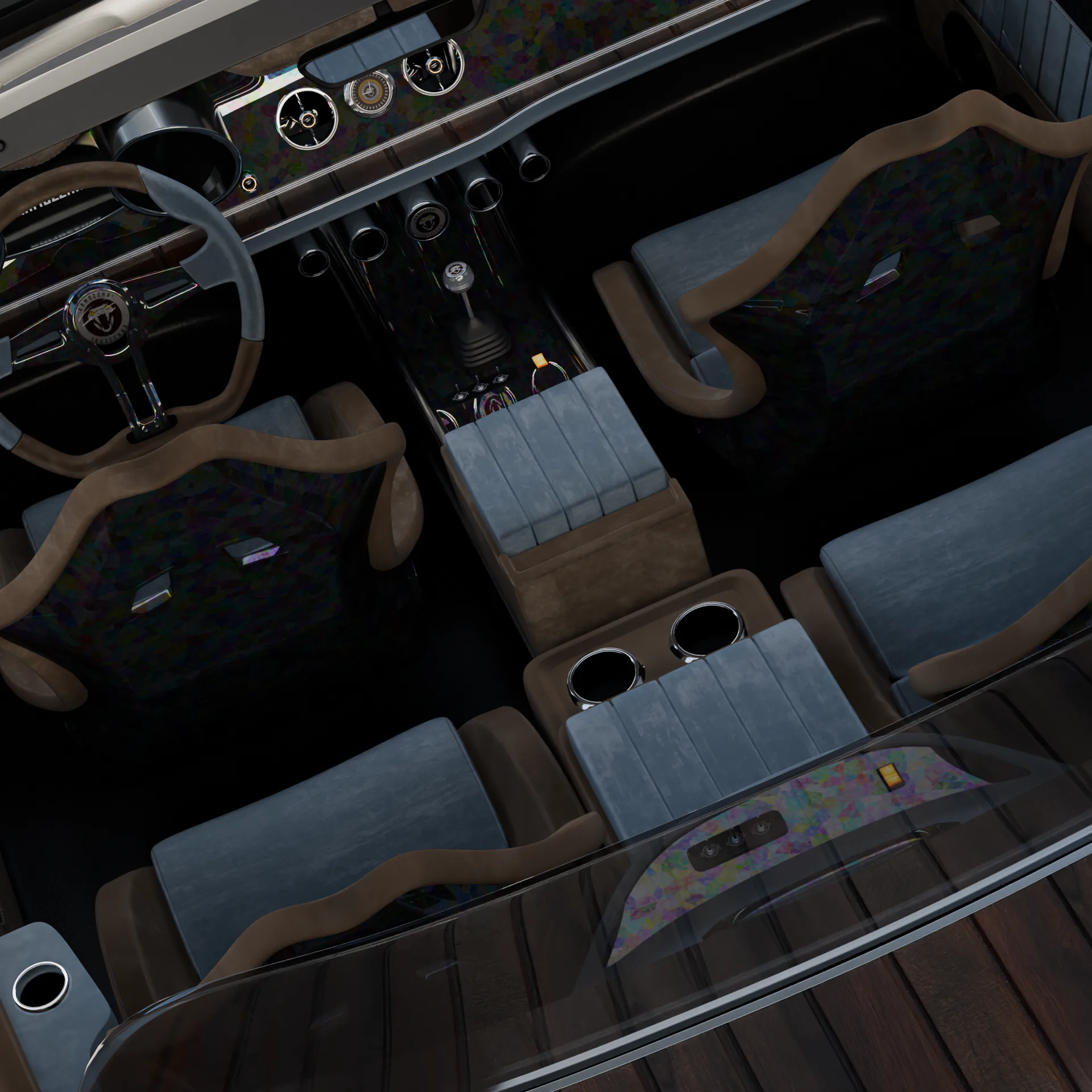 Custom Classic Cabriolet render 5